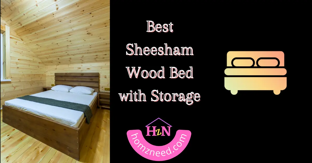 Best Sheesham Wood King Size Bed with Storage in India 2022