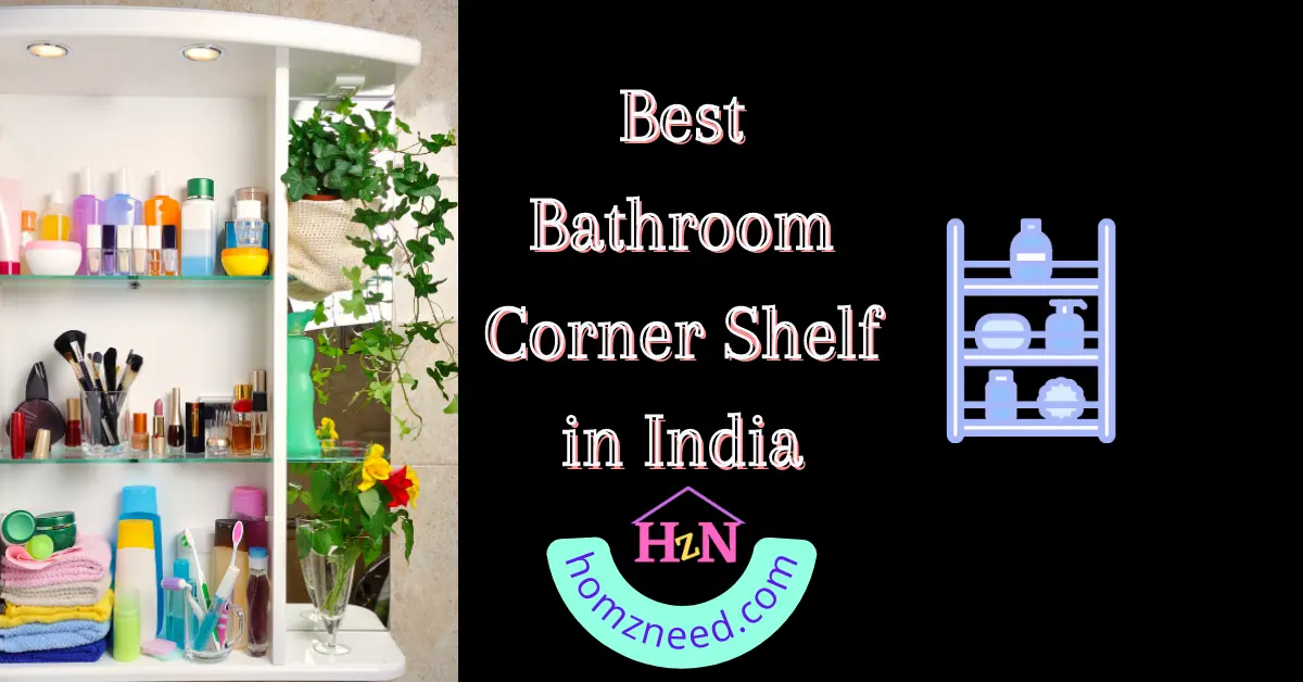 Best Bathroom corner shelf in stainless steel and glass