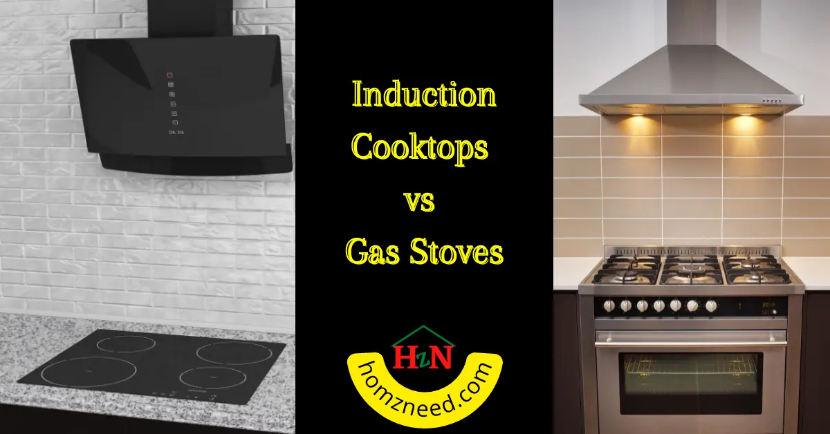Induction Cooktops vs Gas Stoves